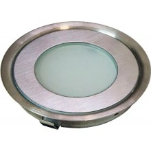 Светодиодный светильник FERON G1030 встраиваемый 4W RGB серебристый артикул 27736
