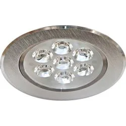 Светильник встраиваемый со светодиодами, 7LED, 7W, 230V, AL150
