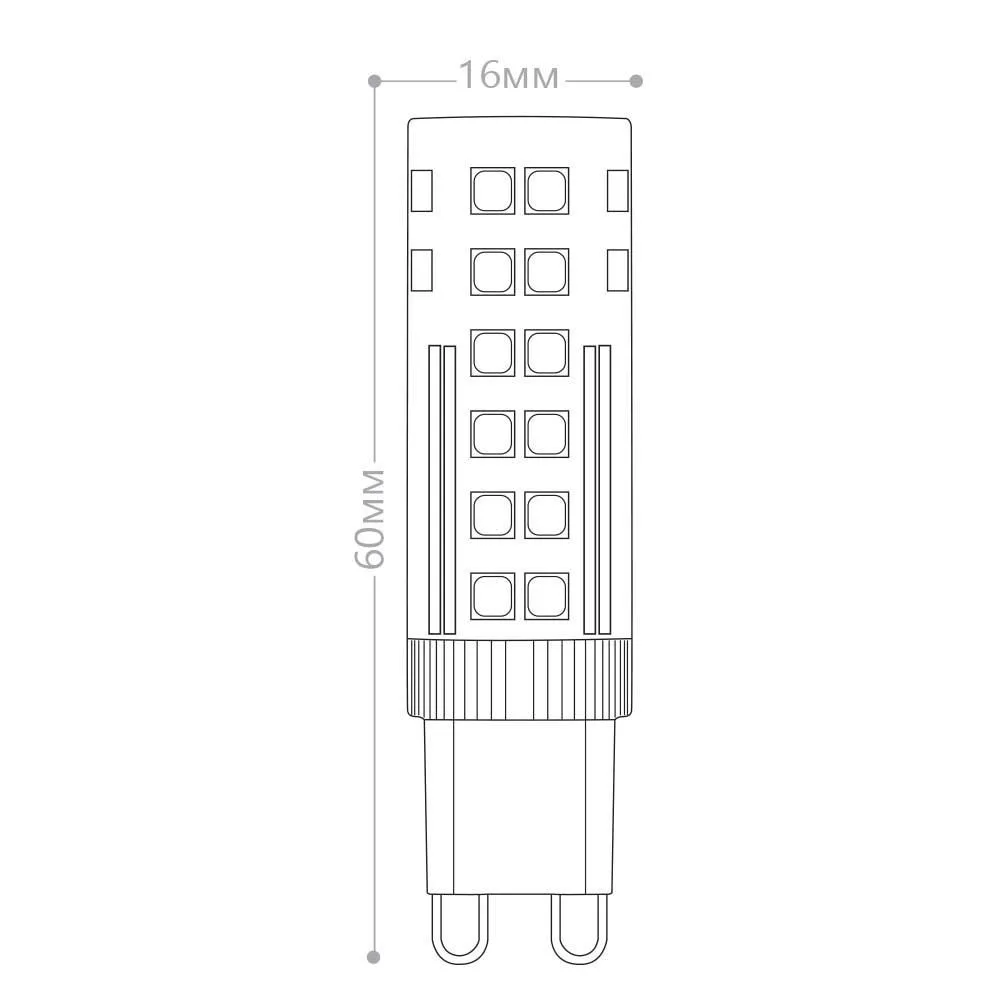 FERON Лампа светодиодная LB-433 G9 7W 175-265V 4000K 25767 FERON Лампа светодиодная LB-433 G9 7W 175-265V 4000K 25767