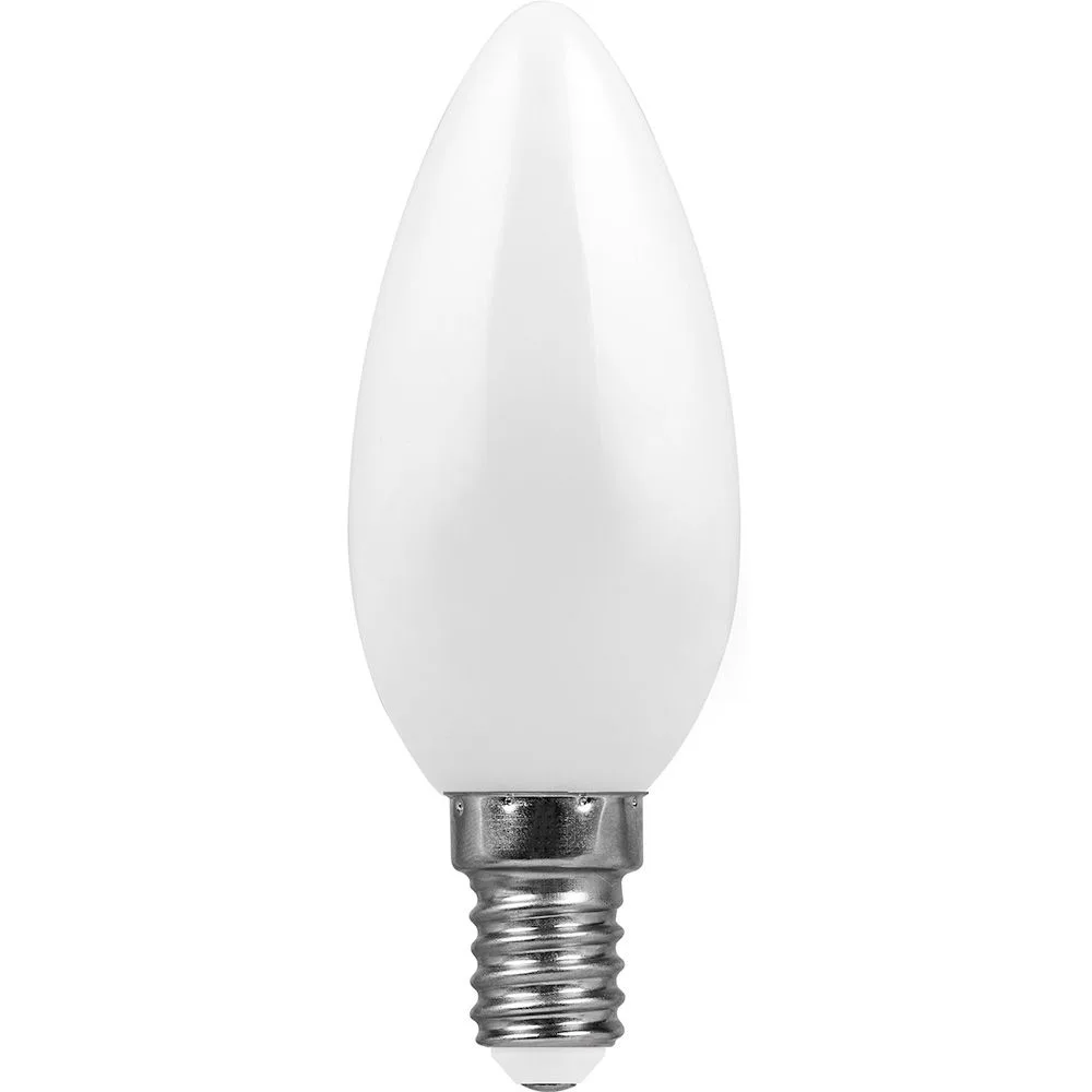 FERON Лампа светодиодная LB-66 Свеча E14 7W 230V 2700K 25785 FERON Лампа светодиодная LB-66 Свеча E14 7W 230V 2700K 25785