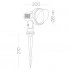 Светодиодный светильник тротуарный (грунтовый) FERON SP2704 3W 6400K 85-265V IP65 32126 Светодиодный светильник тротуарный (грунтовый) FERON SP2704 3W 6400K 85-265V IP65 32126
