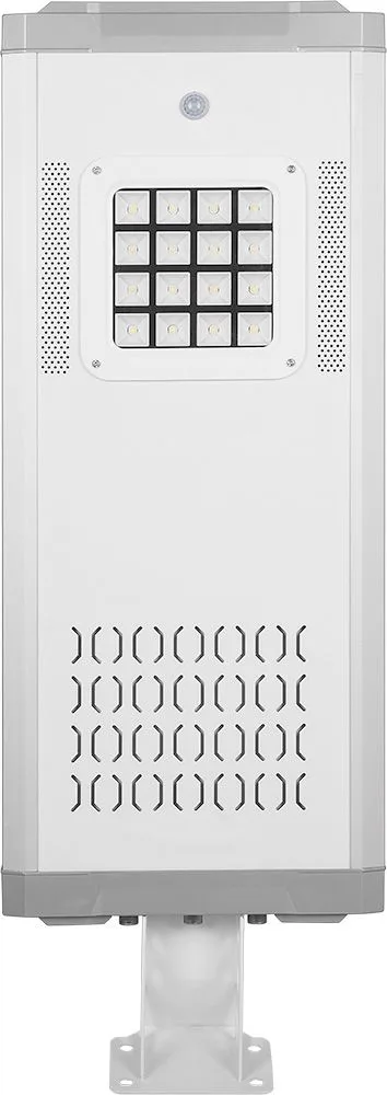 Светодиодный уличный фонарь консольный на солнечной батарее FERON SP2338 16W 6400K с датчиком движения, серый 32190
