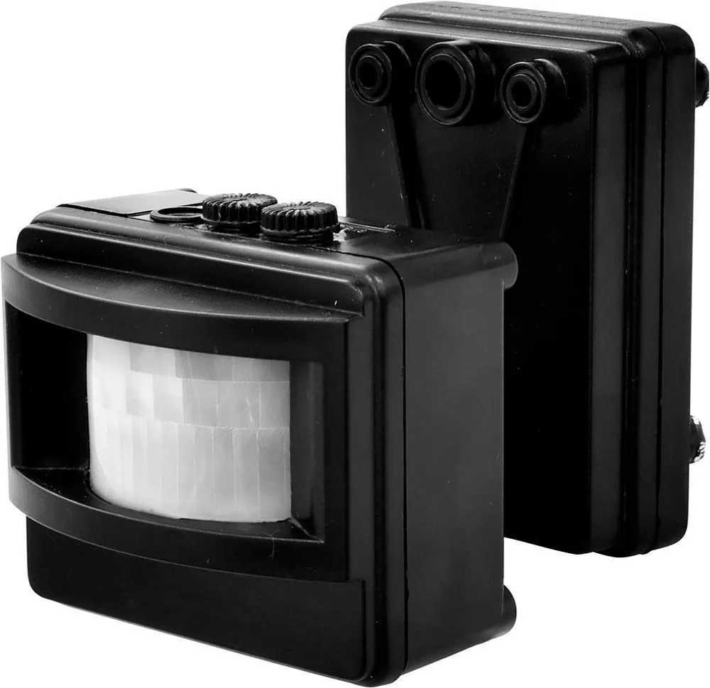 FERON Датчик движения 1200W 12m 120° черный, SEN14/LX01 FERON Датчик движения 1200W 12m 120° черный, SEN14/LX01