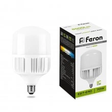 Лампа светодиодная FERON LB-65 E27-E40 70W 175-265V 4000K 25822