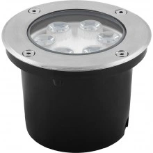 Светодиодный светильник тротуарный (грунтовый) FERON SP4112 6W зеленый 230V IP67  32112