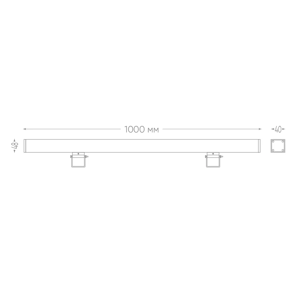 FERON Светодиодный линейный прожектор для подсветки стен LL-889 18W RGB 85-265V IP65 32156 FERON Светодиодный линейный прожектор для подсветки стен LL-889 18W RGB 85-265V IP65 32156