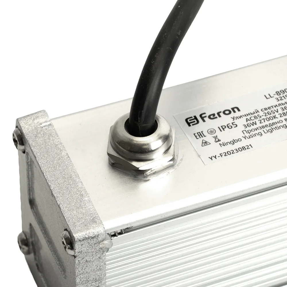 FERON Светодиодный линейный прожектор для подсветки стен LL-890 36W 2700K 85-265V IP65 32157 FERON Светодиодный линейный прожектор для подсветки стен LL-890 36W 2700K 85-265V IP65 32157