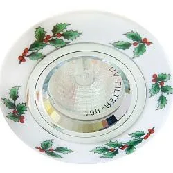 Светильник потолочный, JCDR G5.3 'керамика' хром, с лампой, CD95 19168