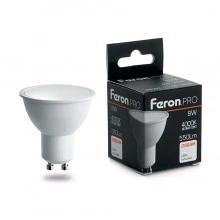Лампа светодиодная FERON.PRO LB-1608 GU10 8W 175-265V 4000K 38093