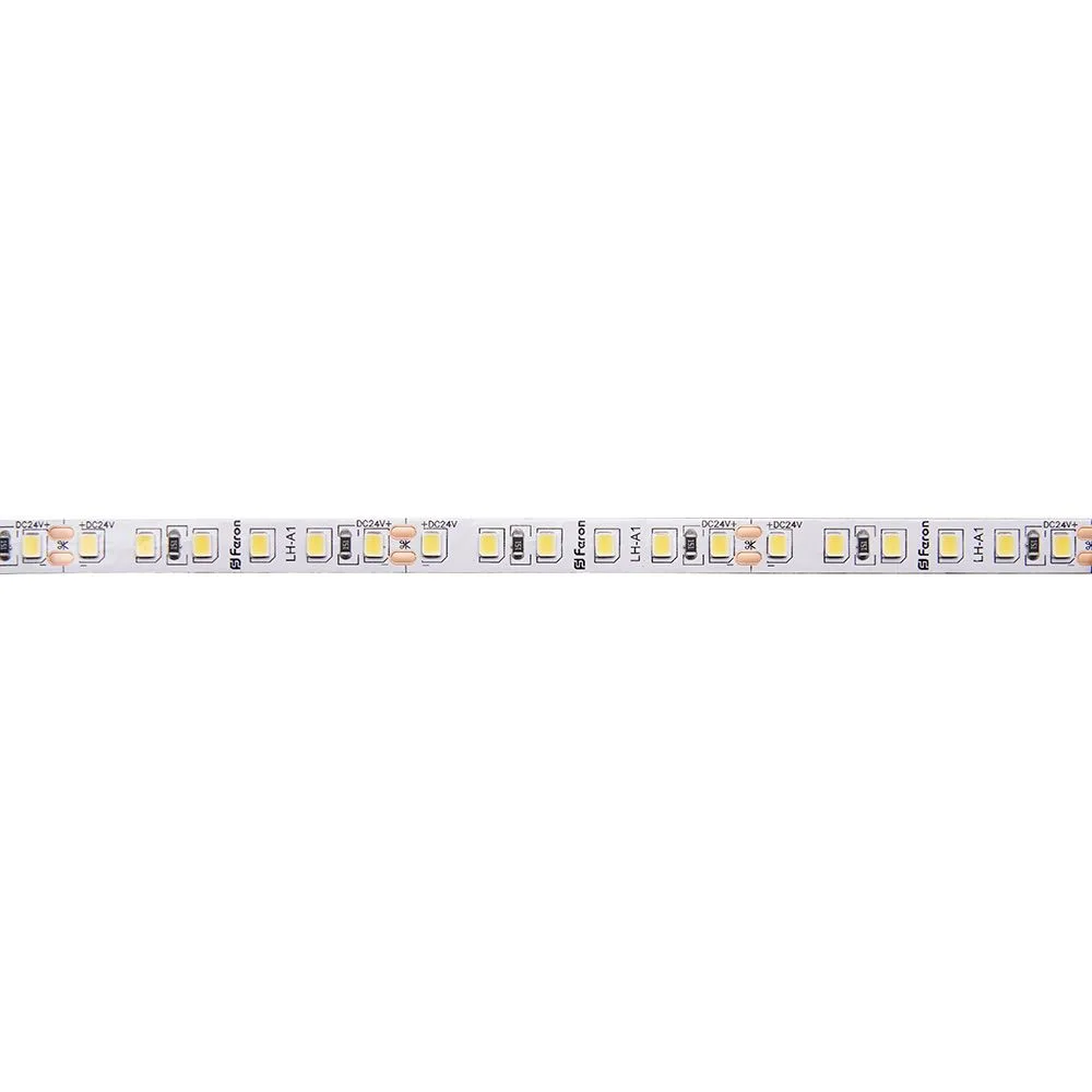 FERON Светодиодная LED лента LS501, 120SMD(2835)/м 11Вт/м 24V 5000*8*1.22мм 3000К IP20 FERON Светодиодная LED лента LS501, 120SMD(2835)/м 11Вт/м 24V 5000*8*1.22мм 3000К IP20