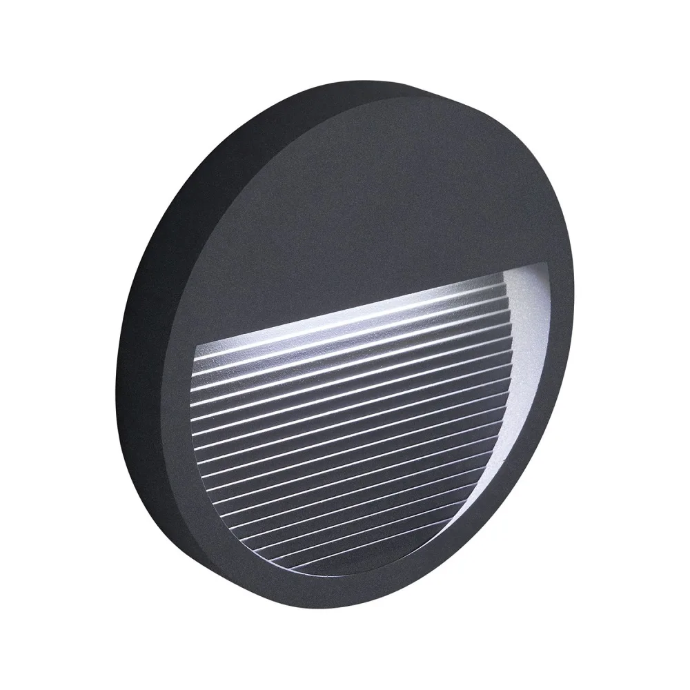 Светодиодный светильник FERON DH203 накладной 5W 4000K, IP65, серый 41176