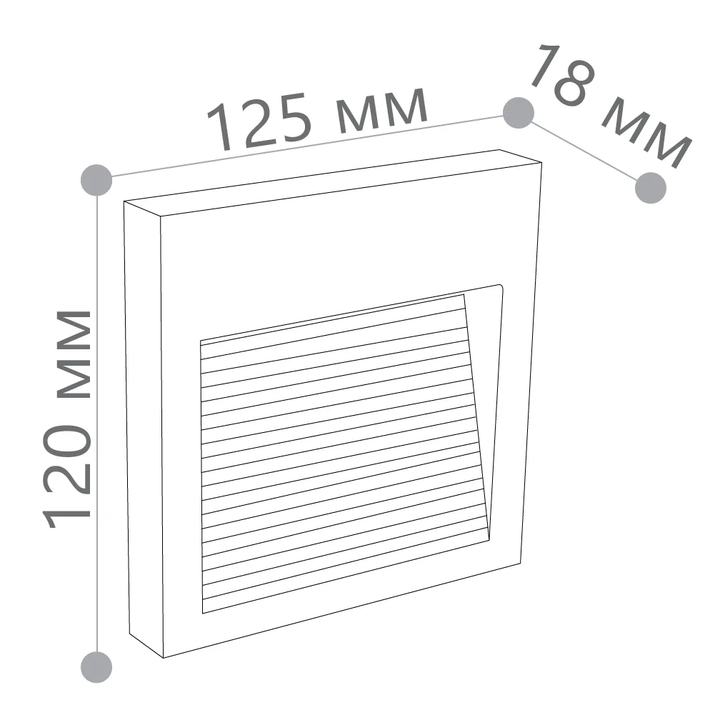 FERON Светодиодный светильник DH204 накладной 5W 4000K, IP65, черный 41163 FERON Светодиодный светильник DH204 накладной 5W 4000K, IP65, черный 41163