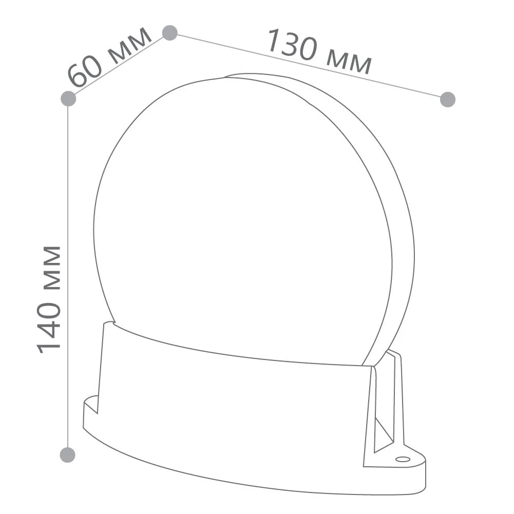 FERON Светодиодный светильник для архитектурной подсветки SP5001 85-265V, 6W, 2700К, IP54 06333 FERON Светодиодный светильник для архитектурной подсветки SP5001 85-265V, 6W, 2700К, IP54 06333