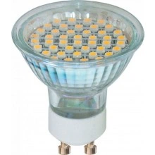 Лампа светодиодная, 44LED(3W) 230V GU10 6400K 44*50mm, LB-24 25164