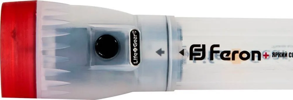 FERON Фонарь 2 Leds красный 3*AA, TL023 12924 FERON Фонарь 2 Leds красный 3*AA, TL023 12924