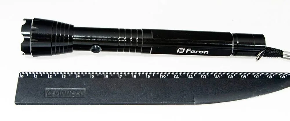 FERON Фонарь 0,9W (0.3Wx3LED), чёрный, TL034 12930 FERON Фонарь 0,9W (0.3Wx3LED), чёрный, TL034 12930