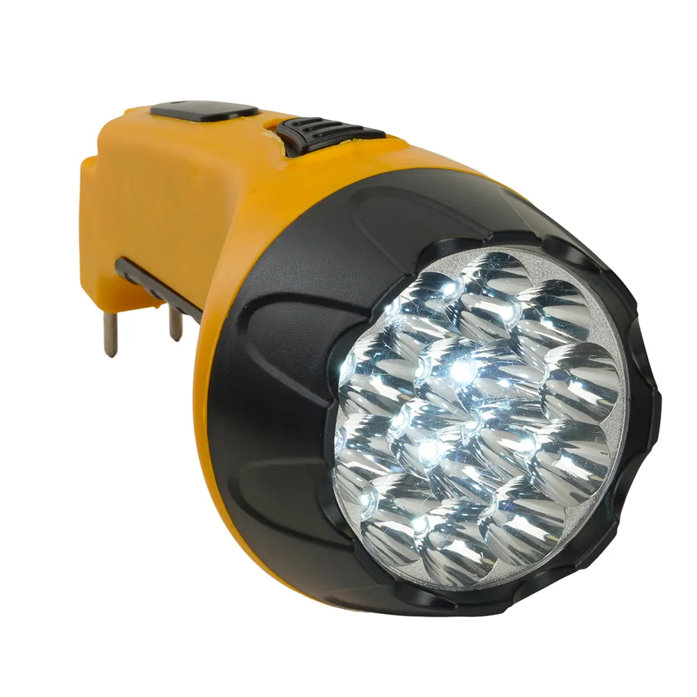 FERON Фонарь аккумуляторный, 15 LED DC (свинцово-кислотная батарея), желтый, TH2295 (TH93C) 12653 FERON Фонарь аккумуляторный, 15 LED DC (свинцово-кислотная батарея), желтый, TH2295 (TH93C) 12653