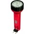 Фонарь аккумуляторный ручной 9+3LED 0,7W со встроенной вилкой для зарядки, красный, TL042 12957 Фонарь аккумуляторный ручной 9+3LED 0,7W со встроенной вилкой для зарядки, красный, TL042 12957