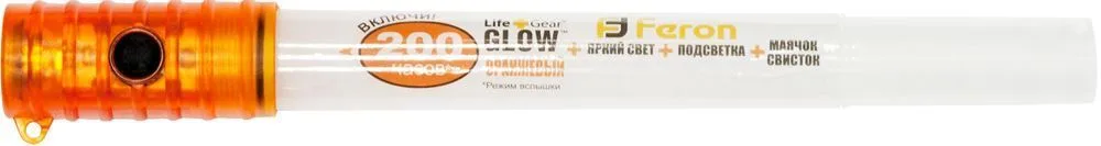 FERON Фонарь 2 Leds оранжевый 3*AG13, TL020 12948 FERON Фонарь 2 Leds оранжевый 3*AG13, TL020 12948