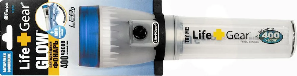 FERON Фонарь 2 Leds голубой 3*AA, TL023 12954 FERON Фонарь 2 Leds голубой 3*AA, TL023 12954