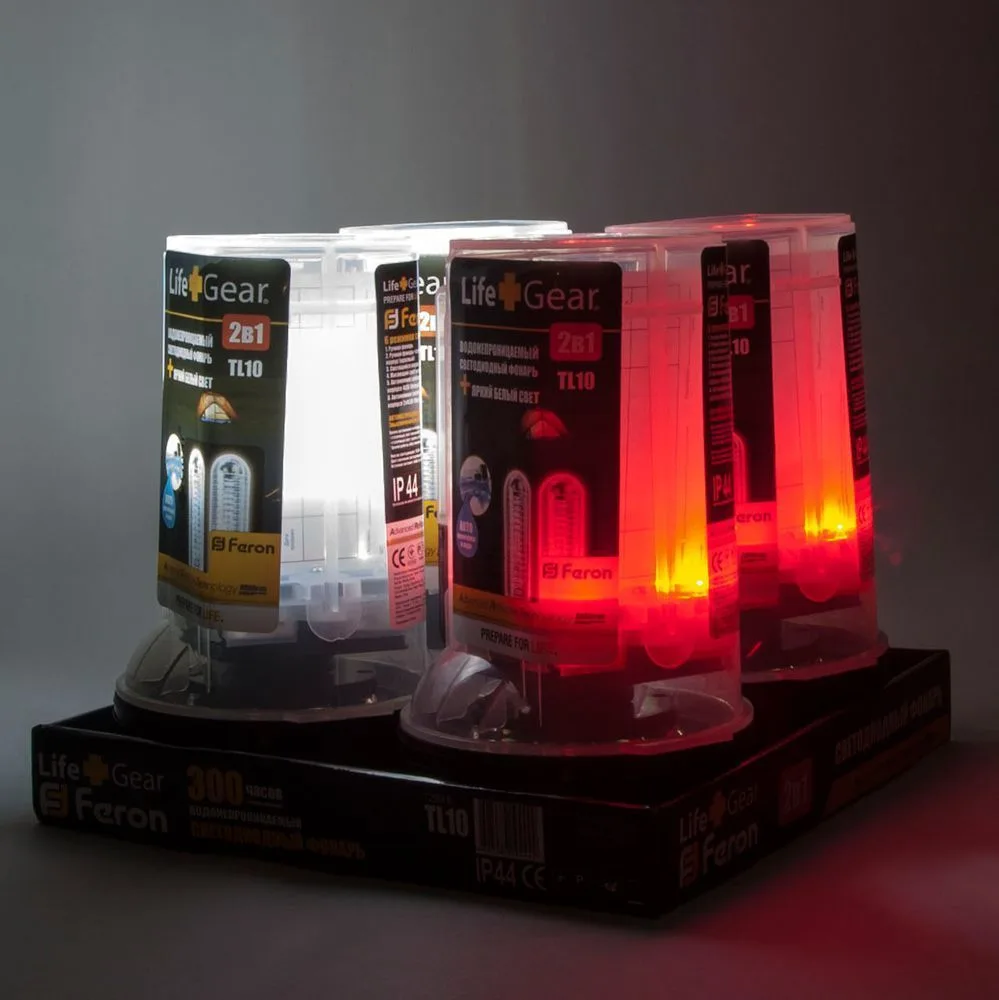 FERON Фонарь 17+4 Leds черный 4*АA, TL10 12945 FERON Фонарь 17+4 Leds черный 4*АA, TL10 12945