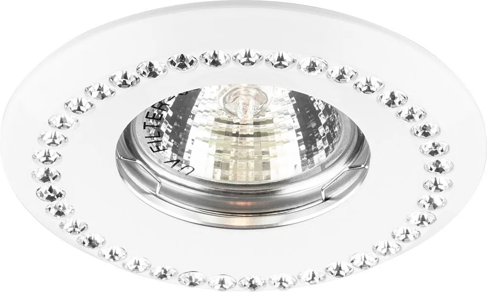 Светильник встраиваемый FERON DL103-C потолочный MR16 G5.3 белый 28448