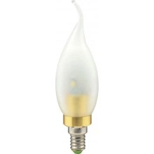Лампа светодиодная, 6LED(3.5W) 230V E14 2700K матовая золото, LB-71 25314