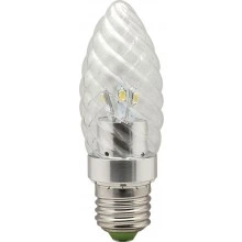 Лампа светодиодная, 6LED(3.5W) 230V E27 4000K хром, LB-77 25336