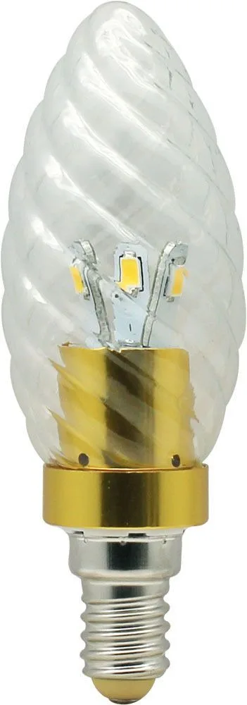 FERON Лампа светодиодная, (3.5W) 230V E14 6400K золото, LB-77 25346 FERON Лампа светодиодная, (3.5W) 230V E14 6400K золото, LB-77 25346