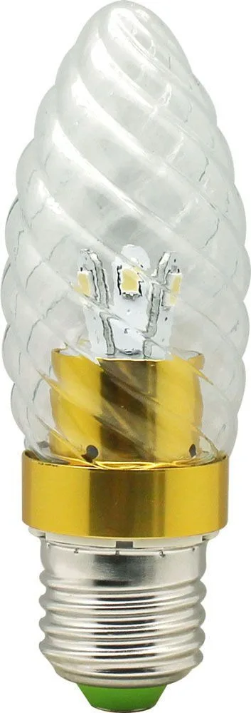 FERON Лампа светодиодная, 6LED(3.5W) 230V E27 4000K золото, LB-77 25348 FERON Лампа светодиодная, 6LED(3.5W) 230V E27 4000K золото, LB-77 25348