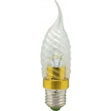 Лампа светодиодная FERON LB-78 Свеча на ветру E27 3,5W 4000К 25374