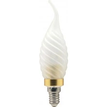 Лампа светодиодная, 6LED(3.5W) 230V E14 4000K матовая золото, LB-78 25377