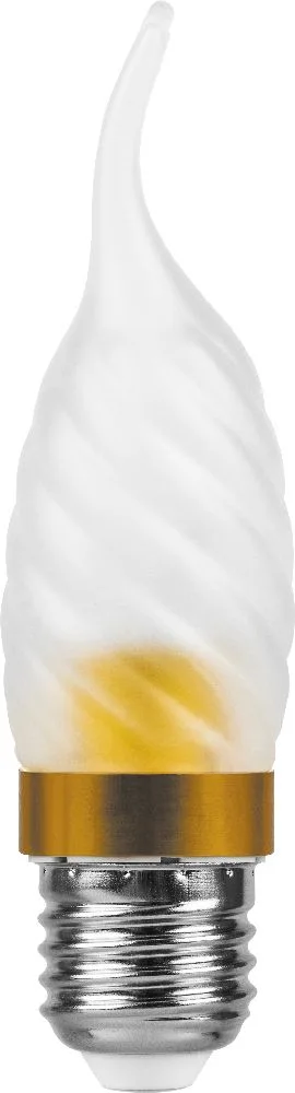 FERON Лампа светодиодная, 6LED(3.5W) 230V E27 6400K матовая золото, LB-78 25381 FERON Лампа светодиодная, 6LED(3.5W) 230V E27 6400K матовая золото, LB-78 25381