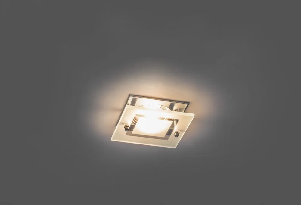 FERON Светильник встраиваемый BS3159-P2-10 потолочный MR16 G5.3 прозрачный, хром 18088 FERON Светильник встраиваемый BS3159-P2-10 потолочный MR16 G5.3 прозрачный, хром 18088