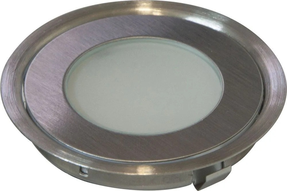 Комплект светильников встраиваемых со светодиодами 6шт,6*6 LED, 3W, DC12V,белый, G1020 артикул 27735