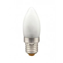 Лампа светодиодная, 6LED(3.5W) 230V E27 6400K хром, LB-70 25274