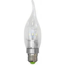 Лампа светодиодная, 6LED(3.5W) 230V E27 6400K хром, LB-71 25280