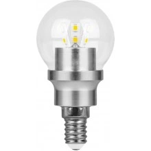 Лампа светодиодная, (3.5W) 230V E14 6400K, LB-40 25286