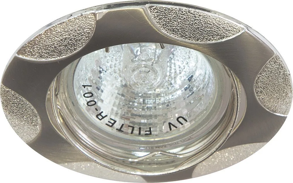 Светильник потолочный, MR16 G5.3 титан-серебро, 156Т-MR16 17767