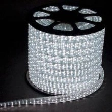 Дюралайт (световая нить) со светодиодами, 5W 50м 230V 144LED/м 11х30мм, белый 3000K, LED-F5W артикул 26122