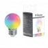 Лампа светодиодная FERON LB-37 Шарик матовый E27 1W 230V RGB быстрая смена цвета 38126 Лампа светодиодная FERON LB-37 Шарик матовый E27 1W 230V RGB быстрая смена цвета 38126