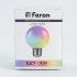 Лампа светодиодная FERON LB-371 Шар матовый E27 3W 230V RGB быстрая смена цвета 38127 Лампа светодиодная FERON LB-371 Шар матовый E27 3W 230V RGB быстрая смена цвета 38127