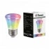 Лампа светодиодная FERON LB-372 Колокольчик прозрачный E27 1W RGB быстрая смена цвета 38131 Лампа светодиодная FERON LB-372 Колокольчик прозрачный E27 1W RGB быстрая смена цвета 38131