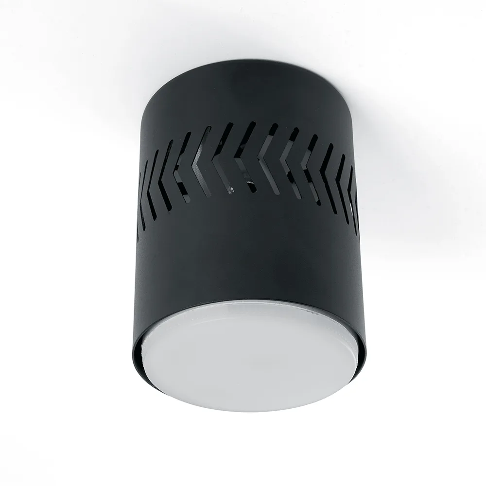 FERON Светильник потолочный HL352 12W, 230V, GX53 и подсветка 1W, 4000K, черный 41458 FERON Светильник потолочный HL352 12W, 230V, GX53 и подсветка 1W, 4000K, черный 41458