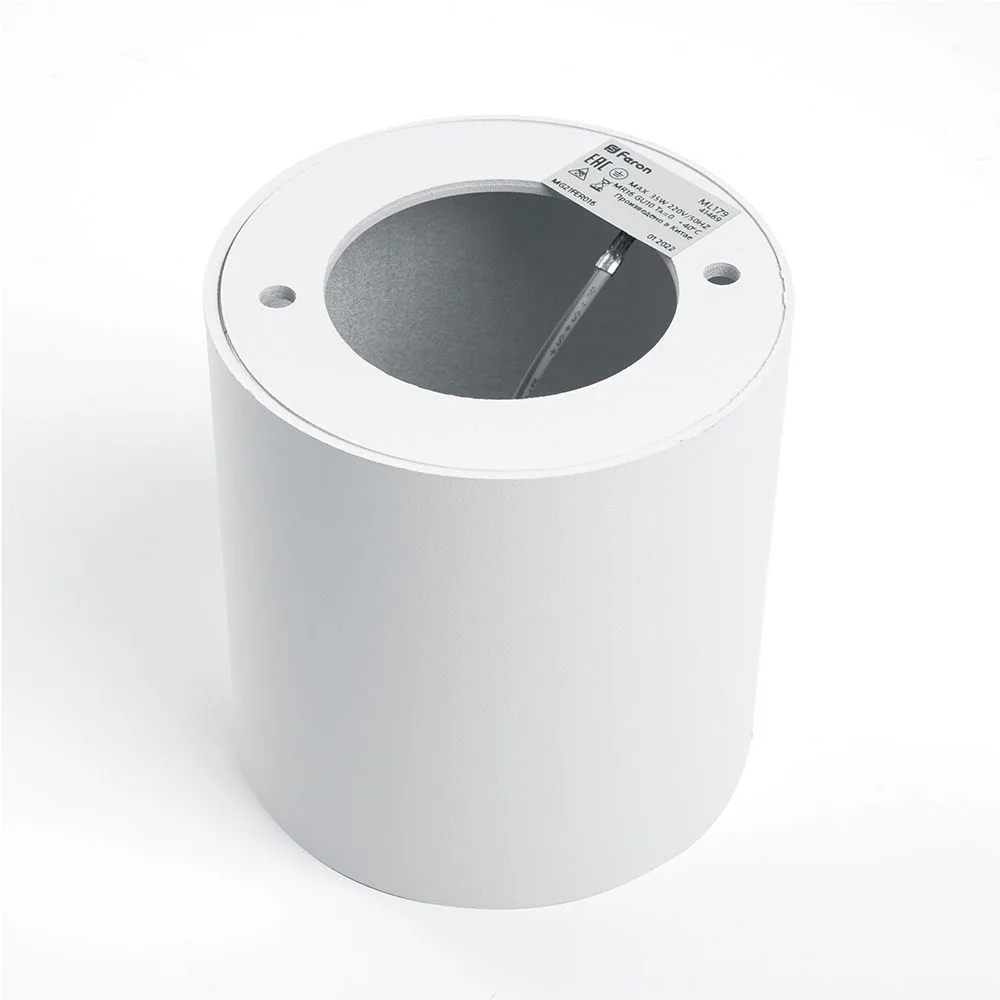 FERON Светильник потолочный ML179 MR16 GU10 35W 230V, белый 41469 FERON Светильник потолочный ML179 MR16 GU10 35W 230V, белый 41469
