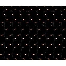 Светодиодная гирлянда FERON CL13 занавес 6*6м + 5м 24V теплый белый c питанием от сети