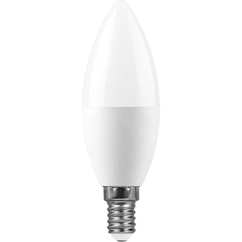 FERON Лампа светодиодная LB-970 Свеча E14 13W 175-265V 4000K 38108 FERON Лампа светодиодная LB-970 Свеча E14 13W 175-265V 4000K 38108