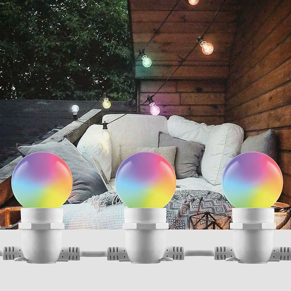 FERON Лампа светодиодная LB-371 Шар матовый E27 3W 230V RGB плавная сменая цвета 38115 FERON Лампа светодиодная LB-371 Шар матовый E27 3W 230V RGB плавная сменая цвета 38115