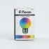 Лампа светодиодная FERON LB-37 Шарик матовый E27 1W 230V RGB плавная сменая цвета 38116 Лампа светодиодная FERON LB-37 Шарик матовый E27 1W 230V RGB плавная сменая цвета 38116