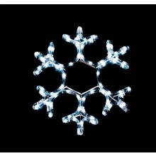 Световая фигура 230V 3м LED белый, 24 LED/1м, 3.6W, 20mA, IP 44, шнур 1.5м 0.75мм2, LT002 артикул 26700